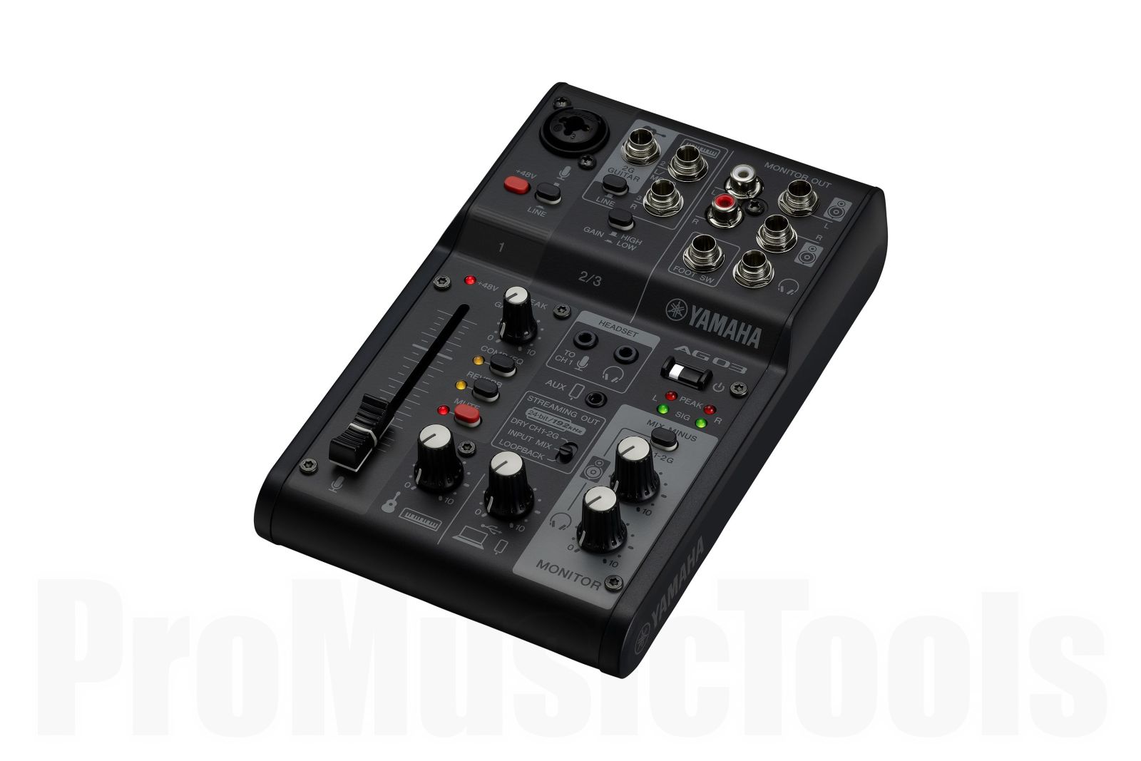 Yamaha AG03 MK2 LSPK - black | ProMusicTools