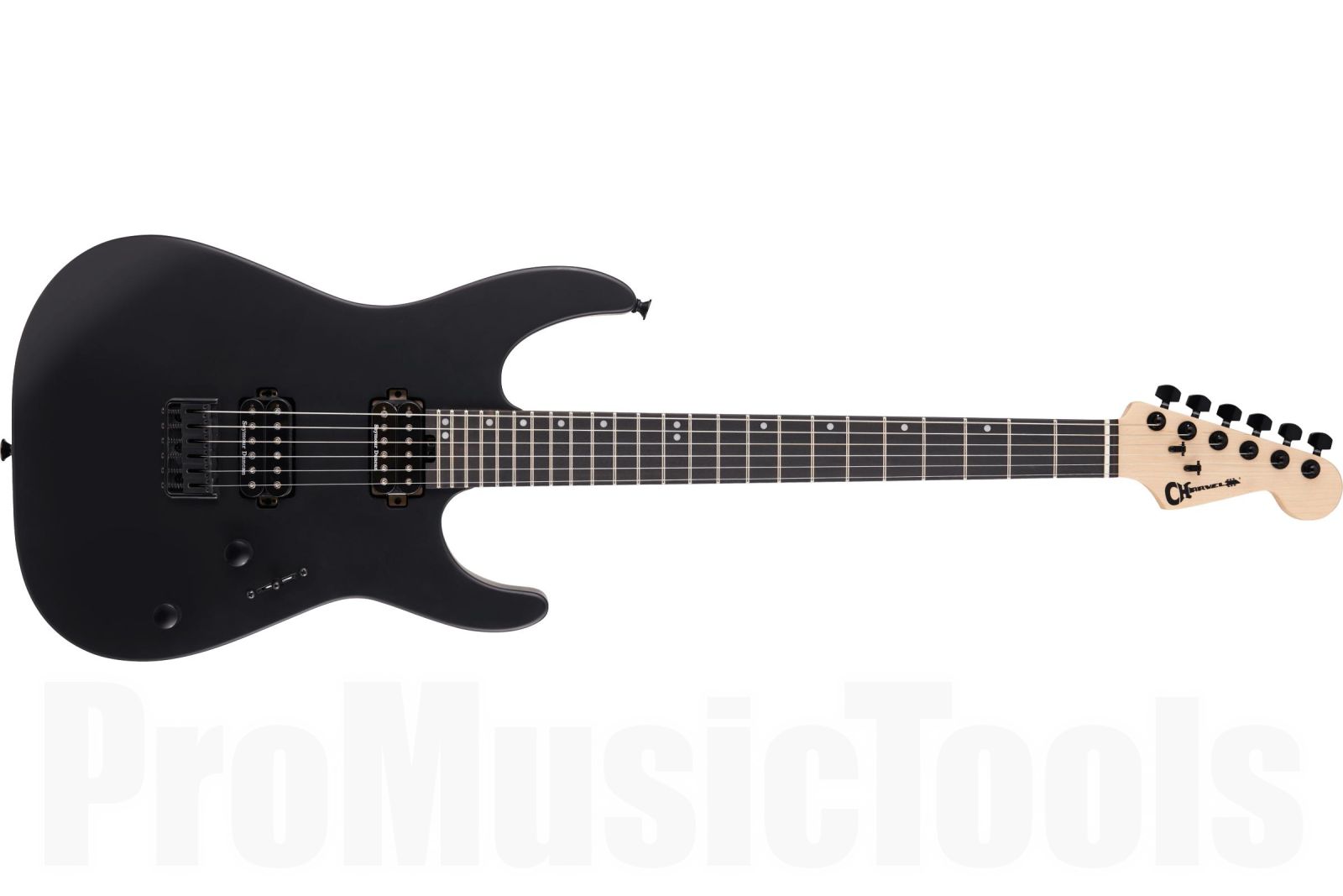 Charvel Pro-Mod DK24 HH HT EB - Satin Black - b-stock MC21003211