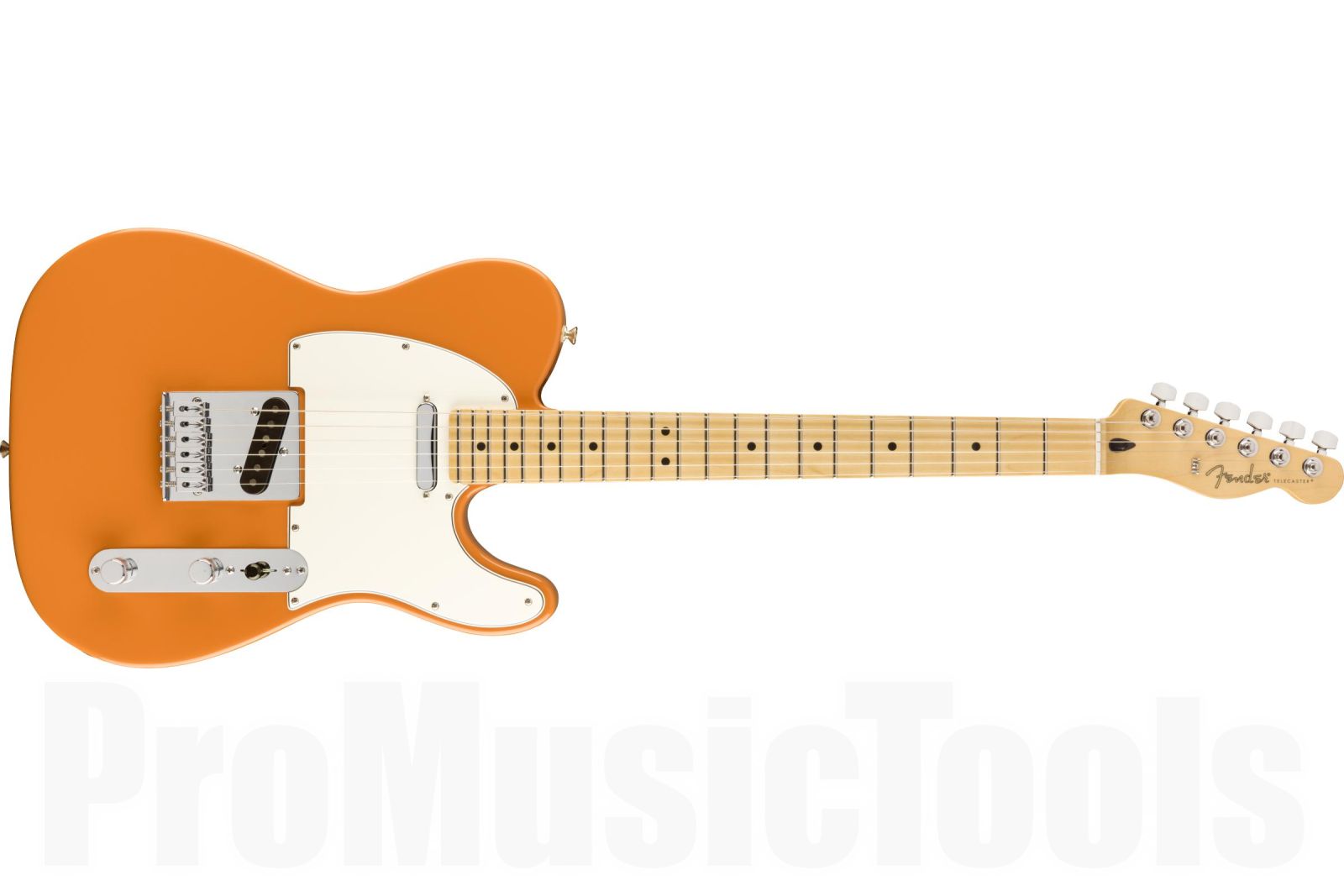 Guit elect Fender Stratocaster Player MN Capri Orange