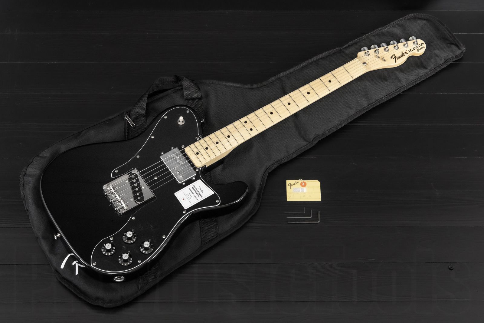 Fender Made in Japan Traditional 70s Telecaster Custom MN - Black