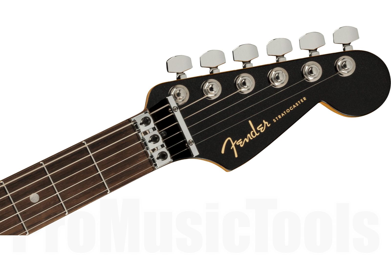 Fender American Ultra Luxe Stratocaster RW HSS FR Mystic Black « Electric  Guitar