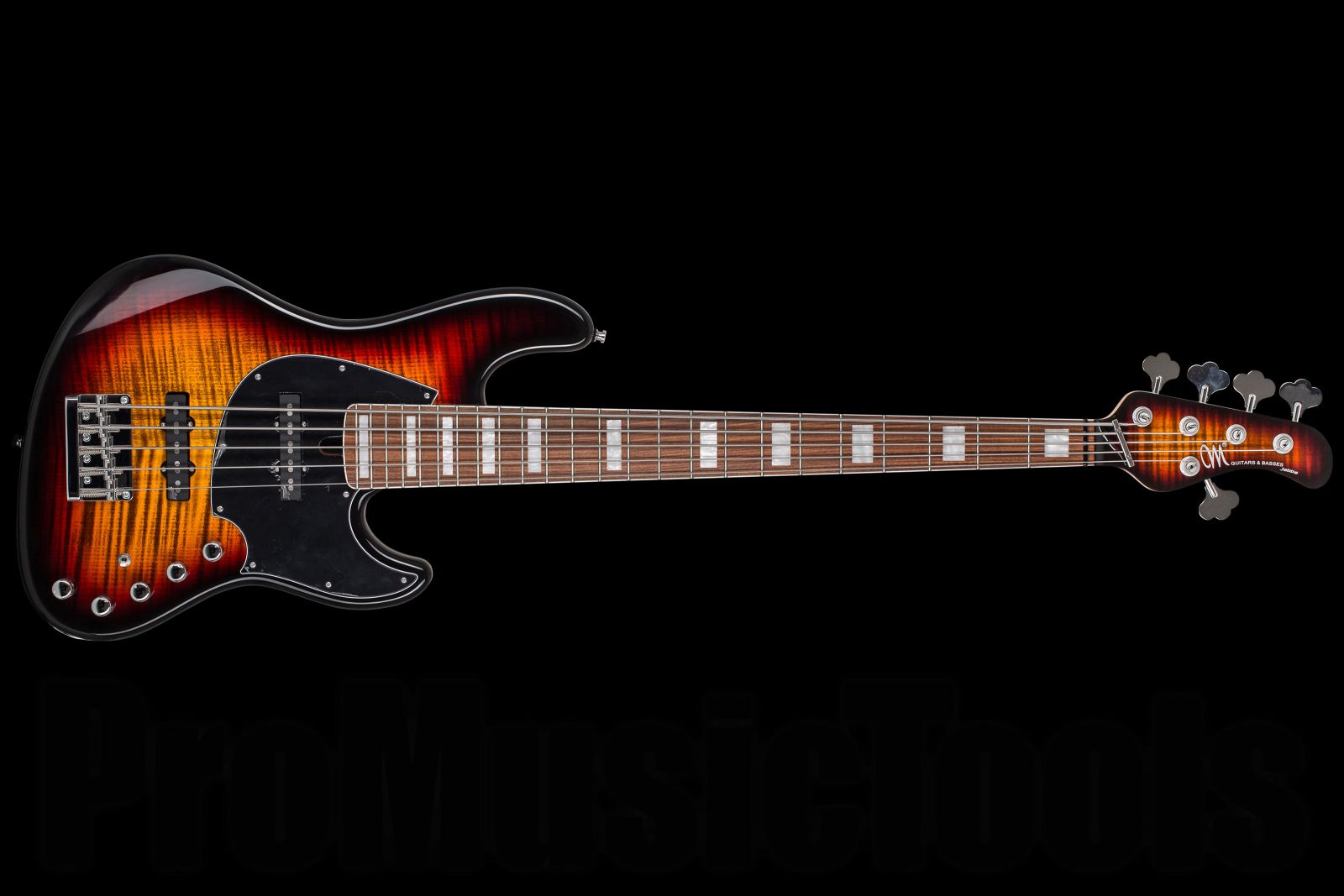 Mayones Jabba 5 Classic - Trans Dirty Sunburst Gloss RW