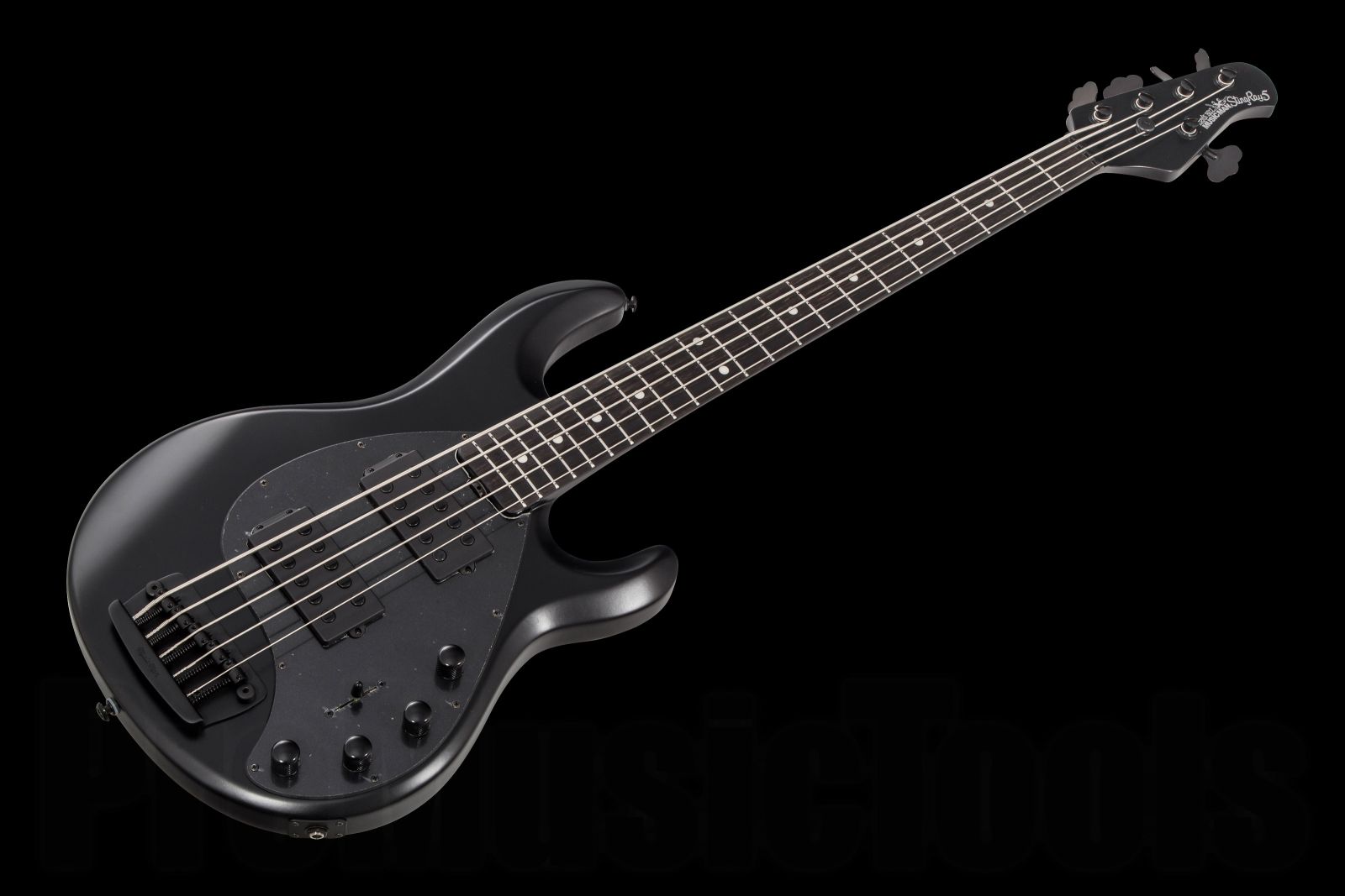 MUSICMAN stingray 5 stealth black - ベース