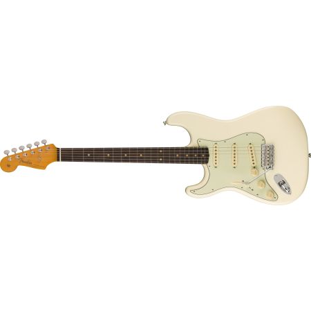 Fender American Vintage II 61 Stratocaster LH RW OWT - Olympic White - Lefthand