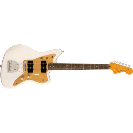Fender Squier FSR Classic Vibe Late '50s Jazzmaster, LRL, Gold Anodized Pickguard, White Blonde