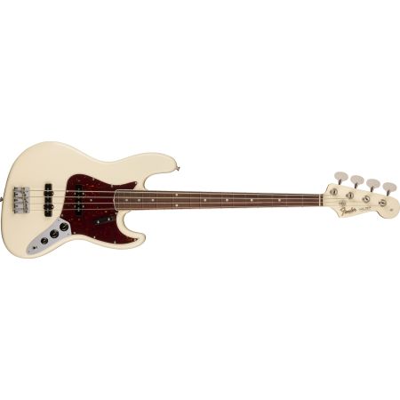 Fender American Vintage II 66 Jazz Bass RW OWT - Olympic White
