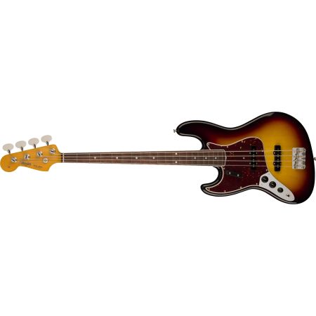 Fender American Vintage II 66 Jazz Bass LH RW WT3TB - 3-Color Sunburst - Lefthand