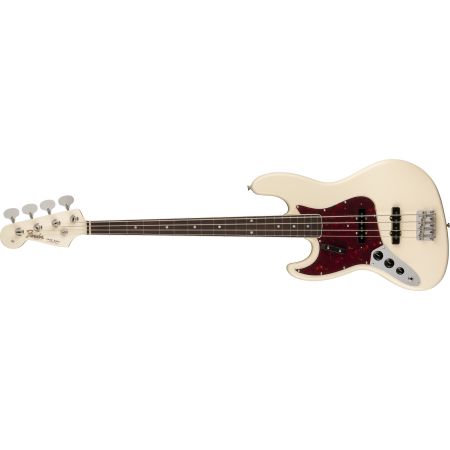 Fender American Vintage II 66 Jazz Bass LH RW OWT - Olympic White - Lefthand