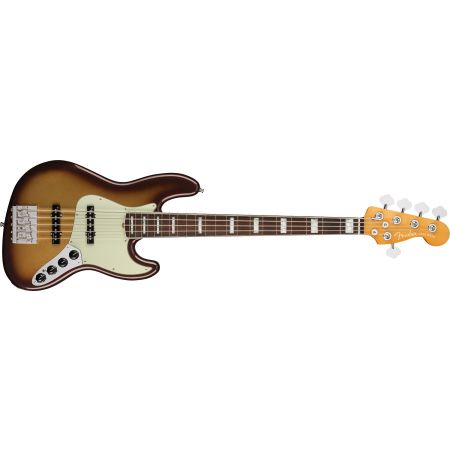 Fender American Ultra Jazz Bass V RW - Mocha Burst