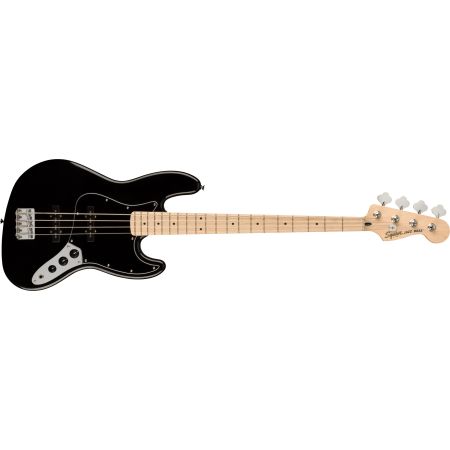 Fender Squier Affinity Series Jazz Bass MN - Black Pickguard - Black
