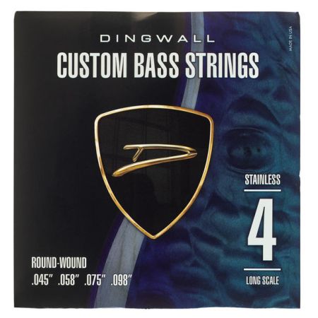 Dingwall Long Scale 4-string Set - Stainless Steel .045" - .098"