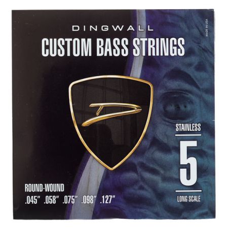 Dingwall Long Scale 5-string Set - Stainless Steel .045" - .127"