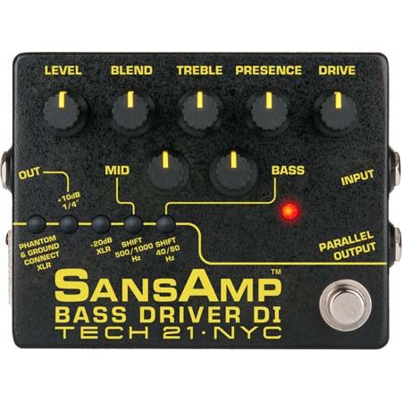 Tech 21 USA SansAmp Bass Driver D.I. V2