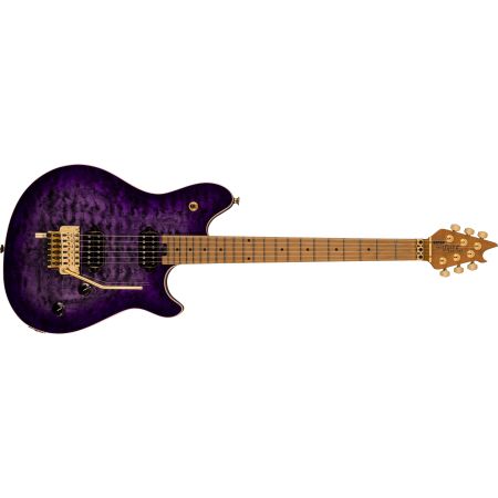 EVH Wolfgang Special QM - Baked MN - Purple Burst