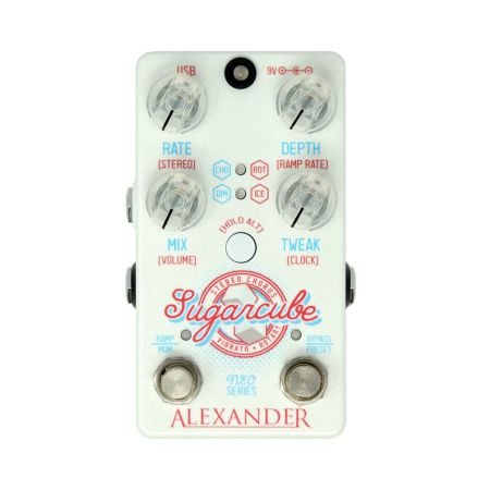 Alexander Pedals Sugarcube - Stereo Chorus / Vibrato / Rotary