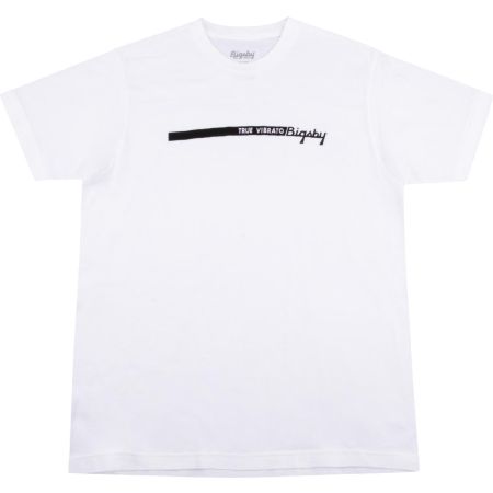 Bigsby True Vibrato Stripe T-Shirt - White - XXL