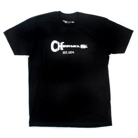 Charvel Guitar Logo Men's T-Shirt - Black - XL