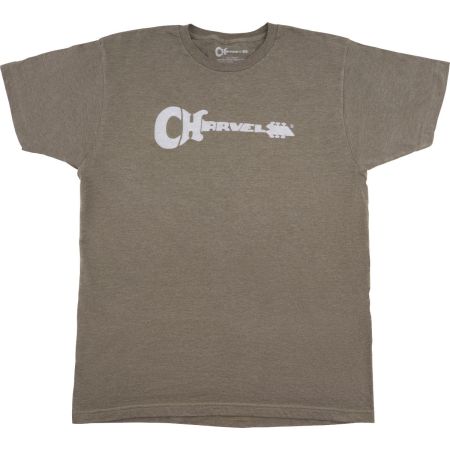 Charvel Guitar Logo T-Shirt - Heather Green - L