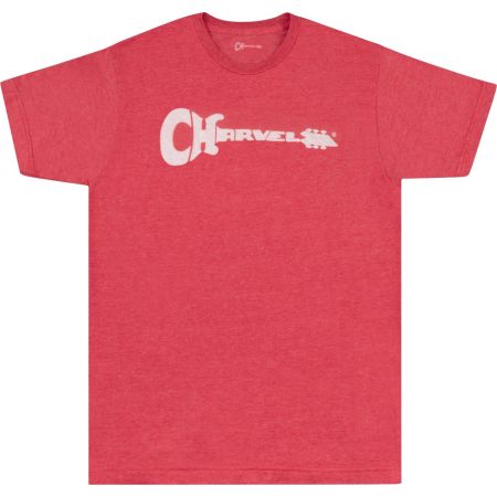 Charvel Guitar Logo T-Shirt - Heather Red - XXL