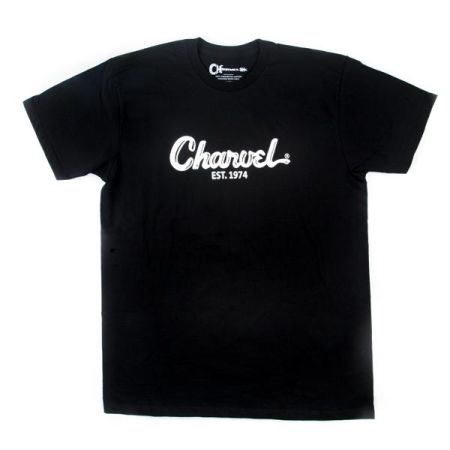 Charvel Toothpaste Logo Men's T-Shirt - Black - L