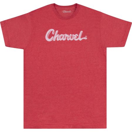 Charvel Toothpaste Logo T-Shirt - Heather Red - M