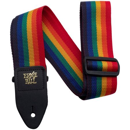 Ernie Ball 4044 Guitar Strap Polypro - Rainbow Colors