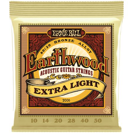 Ernie Ball 2006 Earthwood Bronze Extra Light .010 - .050