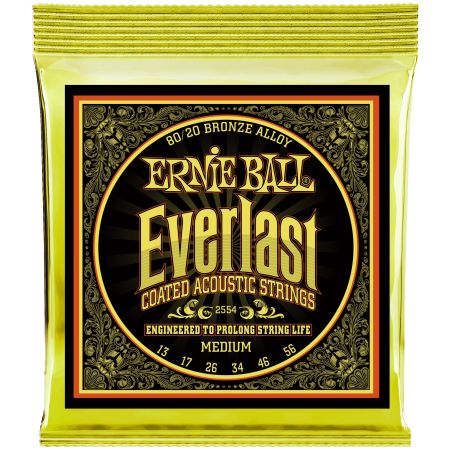 Ernie Ball 2554 Everlast Bronze Medium .013 - .056