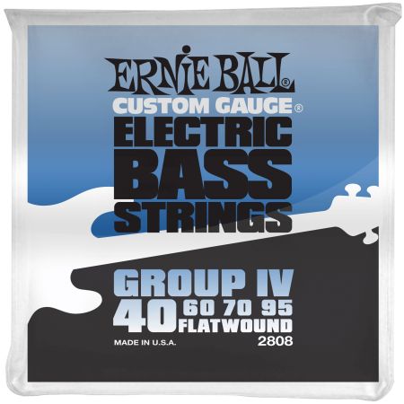 Ernie Ball 2808 Flatwound Bass Group IV .040 - .095
