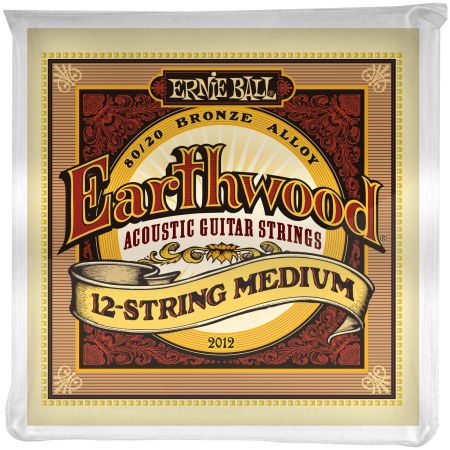 Ernie Ball 2012 Earthwood Bronze 12-String Medium .011 - .052