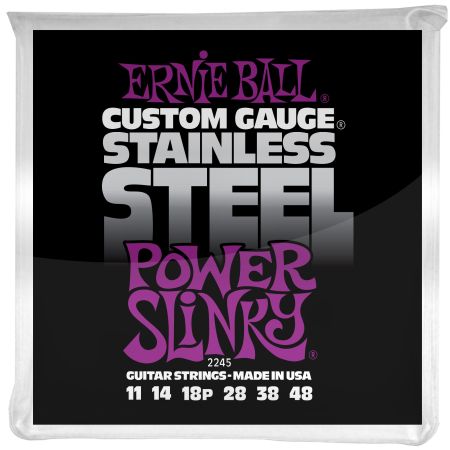 Ernie Ball 2245 Stainless Steel Power Slinky .011 - .048