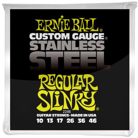 Ernie Ball 2246 Stainless Steel Regular Slinky .010 - .046