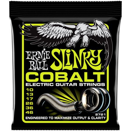 Ernie Ball 2721 Cobalt Regular Slinky .010 - .046