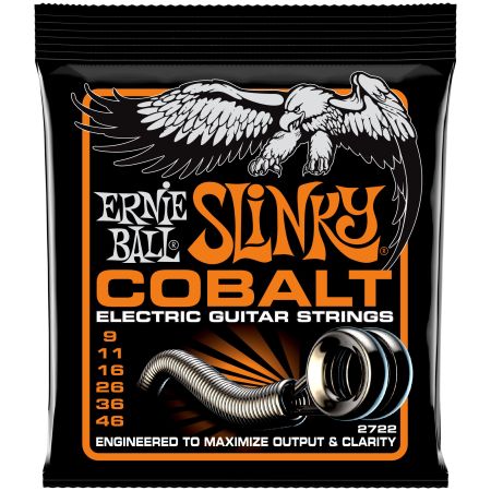 Ernie Ball 2722 Cobalt Hybrid Slinky .009 - .046
