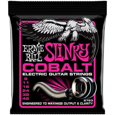 Ernie Ball 2723 Cobalt Super Slinky .009 - .042