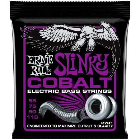 Ernie Ball 2731 Cobalt Power Slinky Bass .055 - .110
