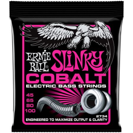 Ernie Ball 2734 Cobalt Super Slinky Bass .045 - .100