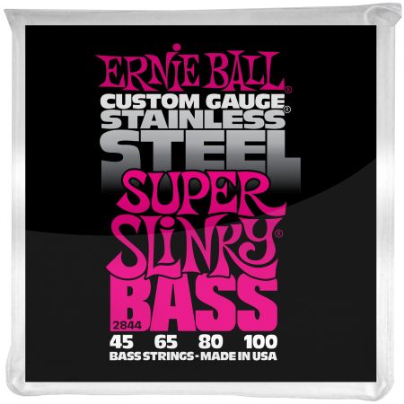 Ernie Ball 2844 Stainless Steel Super Slinky Bass .045 - .100