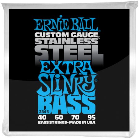 Ernie Ball 2845 Stainless Steel Extra Slinky Bass .040 - .095