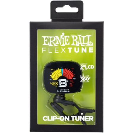 Ernie Ball 4112 Flex Tune Clip-On - Black