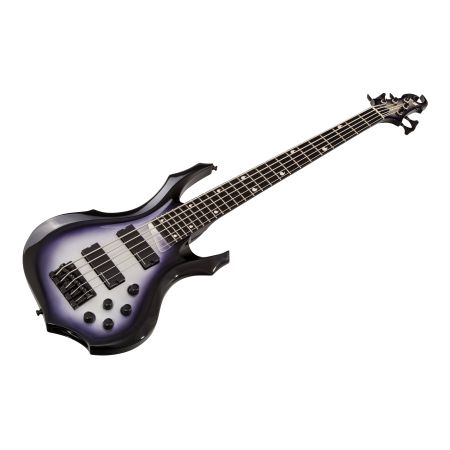 ESP E-II DY-5 - Black Purple Silver Sunburst - Doris Yeh Signature