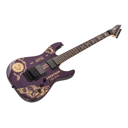 ESP Ltd KH Ouija Purple Sparkle - Kirk Hammett Signature - Limited Edition