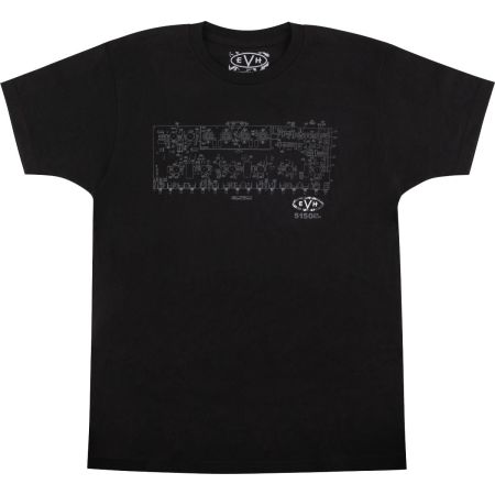 EVH Schematic T-Shirt - Black - XL