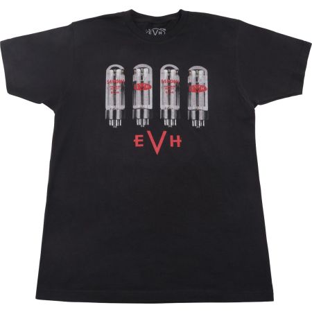 EVH Tube Logo T-Shirt - Black - XL