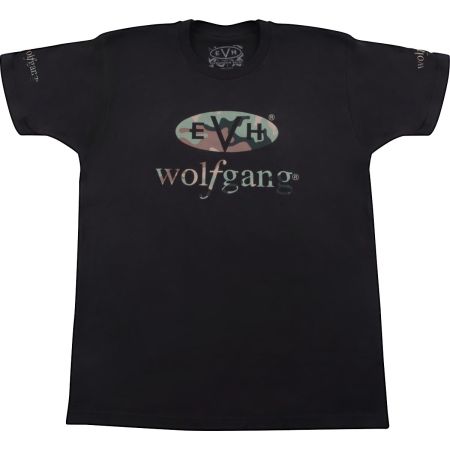 EVH Wolfgang Camo T-Shirt - Black - M