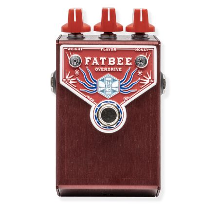 Beetronics Fatbee JFET Overdrive - Omega Red Limited Edition