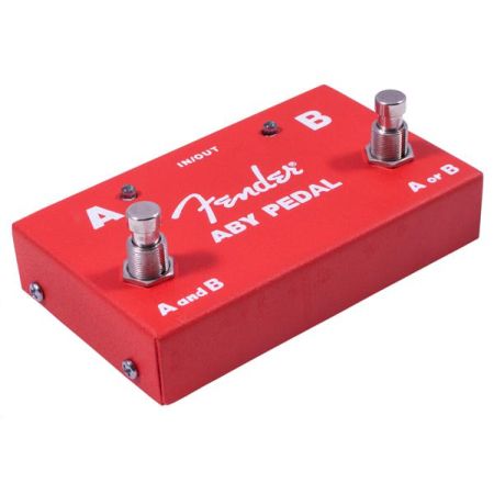 Fender 2-Switch ABY Pedal - Red