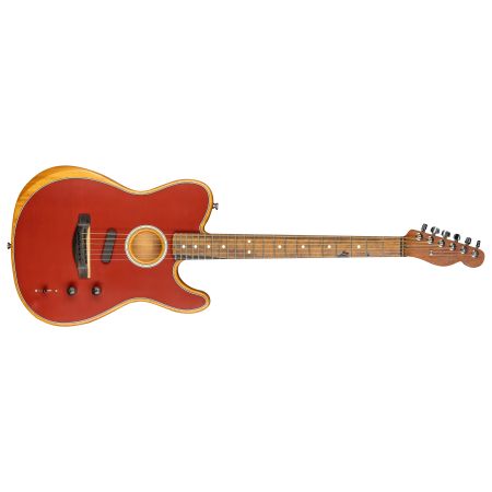 Fender American Acoustasonic Telecaster - Crimson Red - b-stock