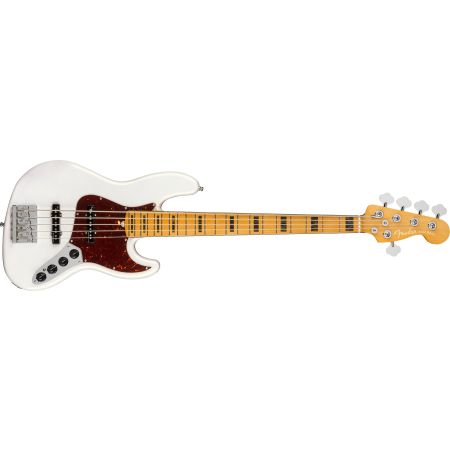 Fender American Ultra Jazz Bass V MN - Arctic Pearl