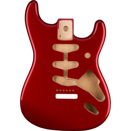 Fender Classic Series 60's Stratocaster SSS Alder Body Vintage Bridge Mount - Candy Apple Red